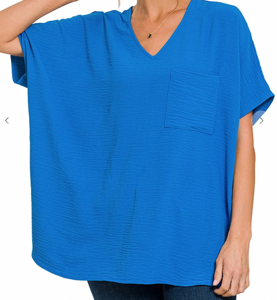 Making Waves Top - Blue