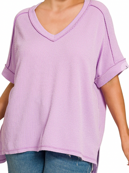 Follow You Anywhere Top - Lavender