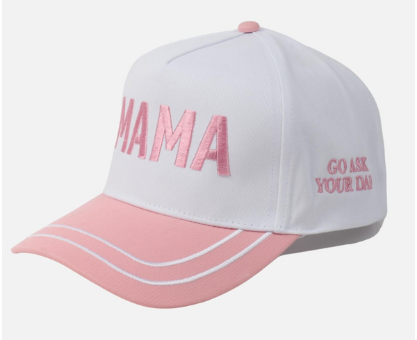 "MAMA" Hat - Pink