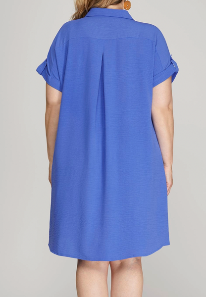 The Sunday Stroll Dress - Blue