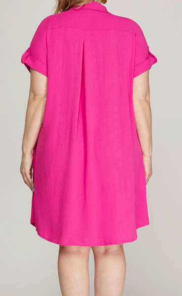 The Sunday Stroll Dress - Pink