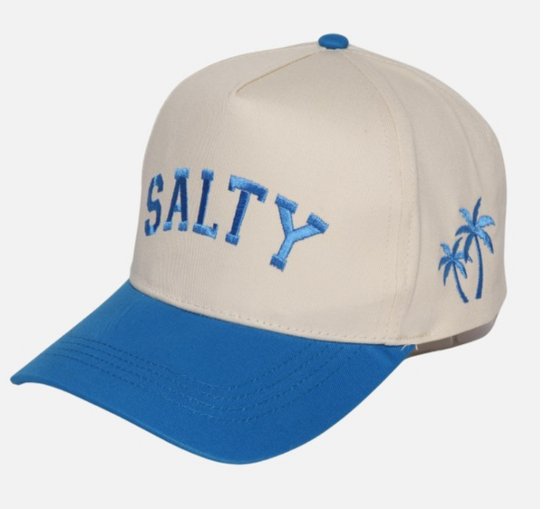 "SALTY" Baseball Cap - Blue
