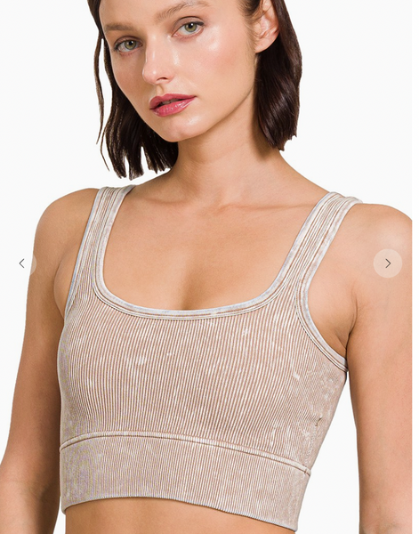 Snatched & Simple Bralette - Mocha