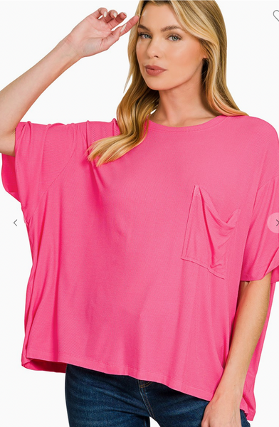 Soft Statement Top - Pink