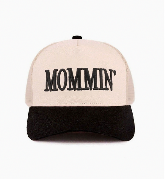 Mommin' Baseball Cap - Black