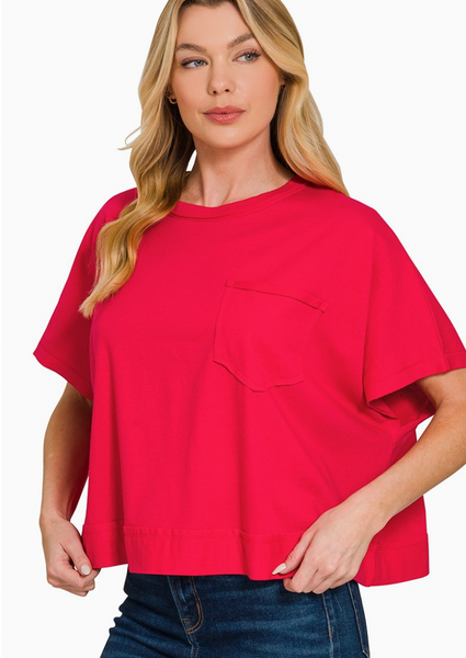 Core Comfort Top - Red