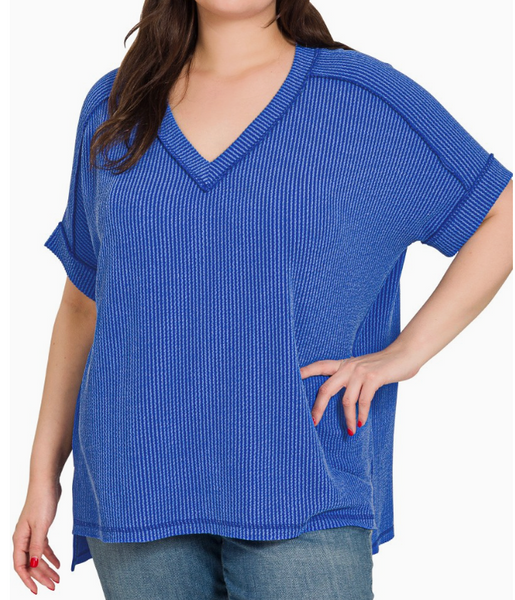 Follow You Anywhere Top - Blue