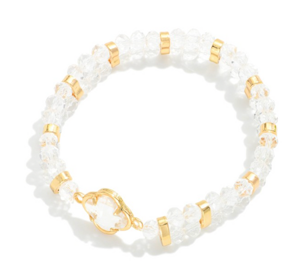 Clover Kiss Bracelet - Crystal