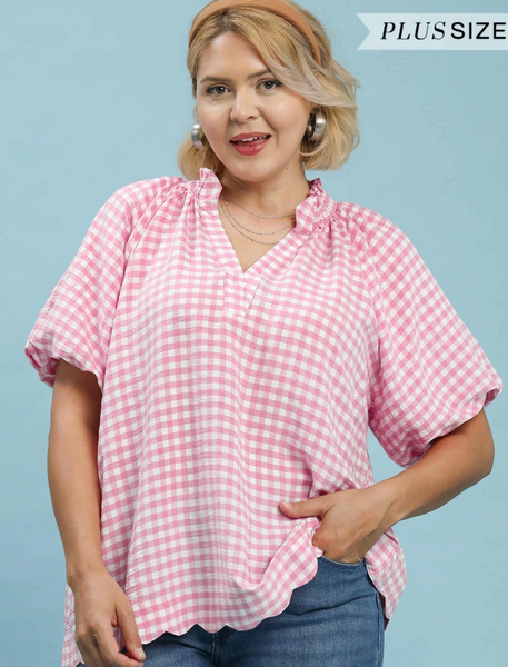 Picnic Date Blouse - Pink