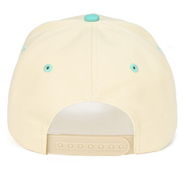 "Beachin" Embroidered Cap - Mint