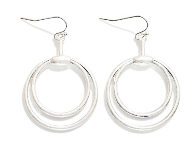 Classic Link Earrings - Silver