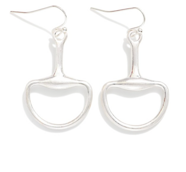 Country Club Drop Earrings - Silver