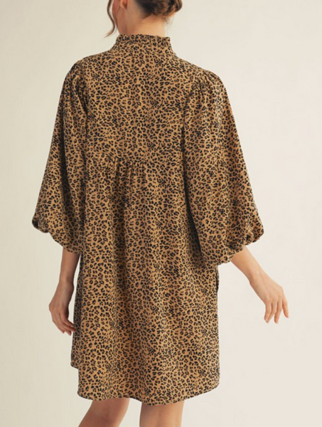 Wildflower Leopard Dress