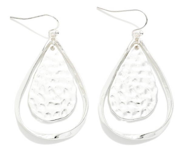 Perfect Pair Drop Earrings - Silver