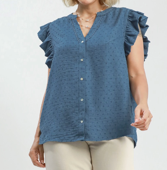 Dot & Lace Blouse