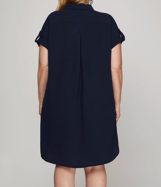 The Sunday Stroll Dress - Navy